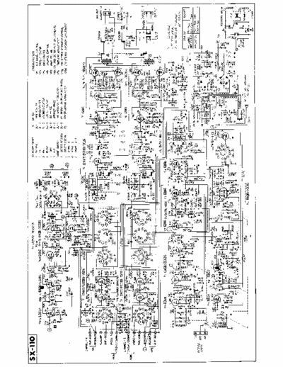 pioneer SX-110 Pioneer SX-110 Schematics